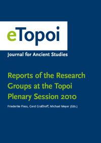 Cover of eTopoi. Special Volume 1