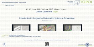 Flyer of the GIS course 2016