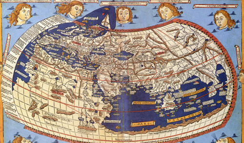 Claudius Ptolemy, The World smal, public domain