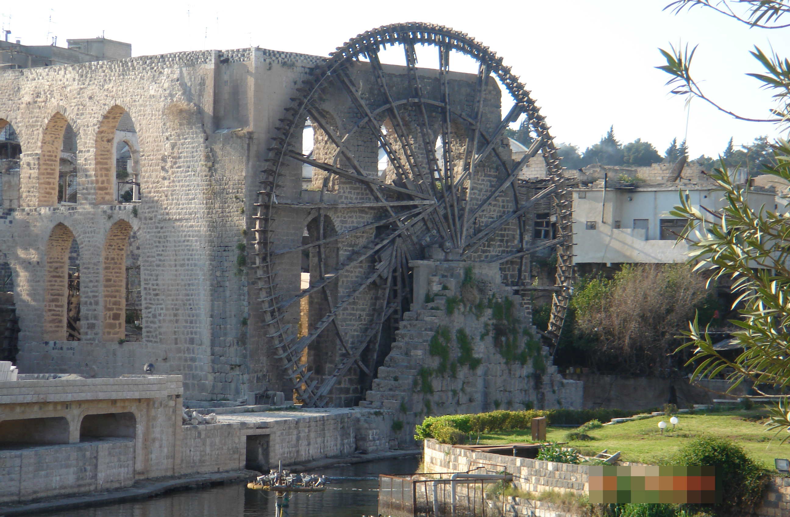 Waterwheel (Naura) in Hama, Syria