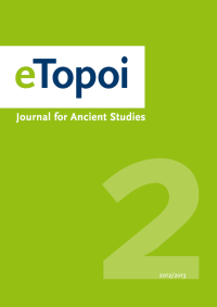 Cover of eTopoi. Volume 2