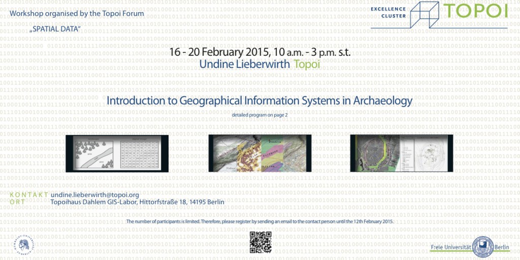 Flyer GIS Workshop Initiates PDF Download